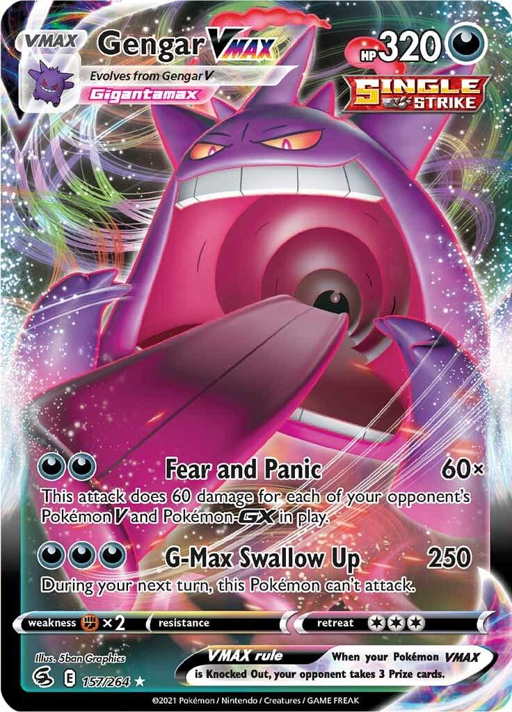 #157 Fusion Strike - Gengar VMax