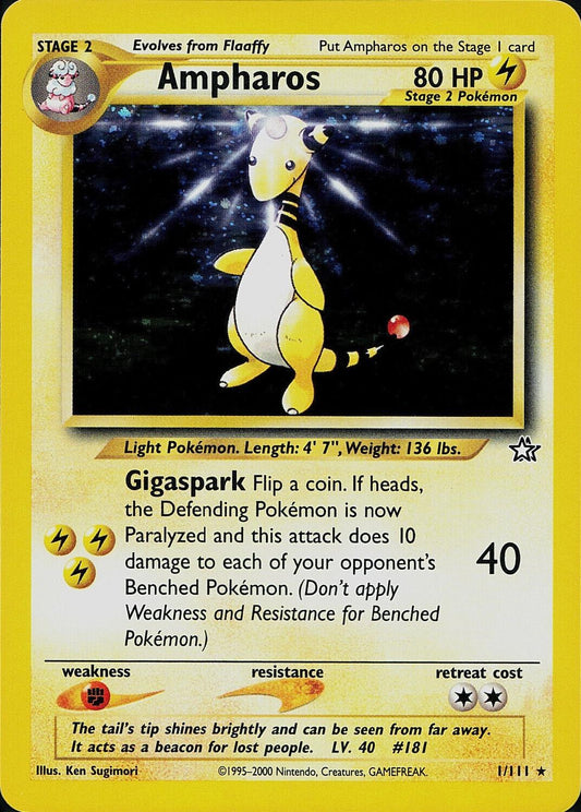 #1 Neo Genesis - Ampharos (MP)