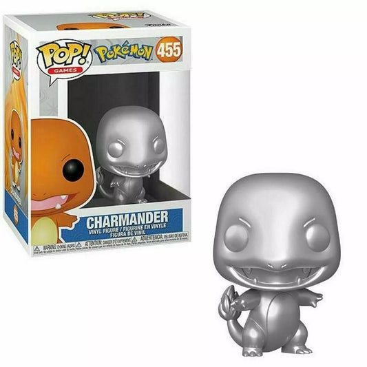 #455 Charmander Funko Pop (Silver)