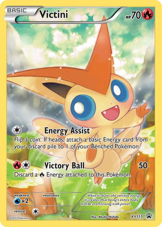 #XY117 XY Promos- Victini (LP)(HOLO)