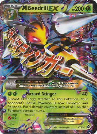 #XY158 XY Promos- M Beedrill EX(HP)