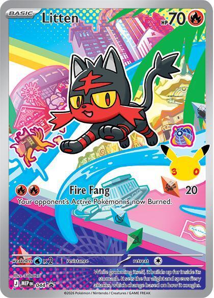 #44 Mega Evolution Promo - Litten