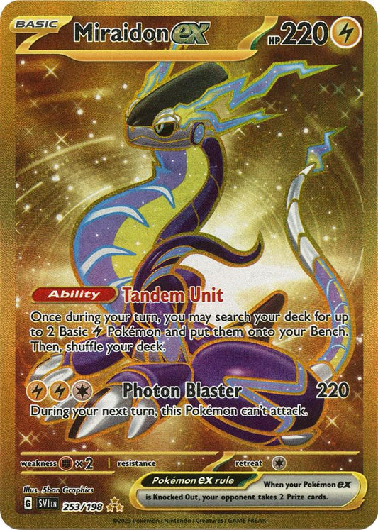 #253 Scarlet & Violet Base Set - Miraidon ex
