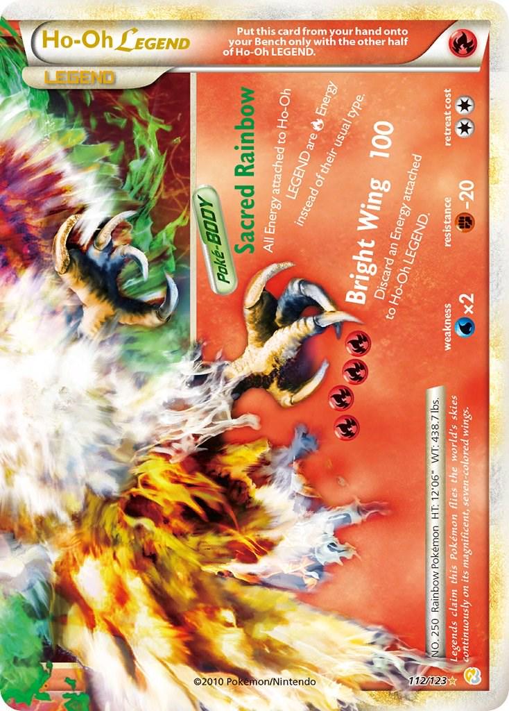 #112 Pokemon Heart Gold & Soul Silver- Ho-Oh Legend (Bottom Part) (MP)