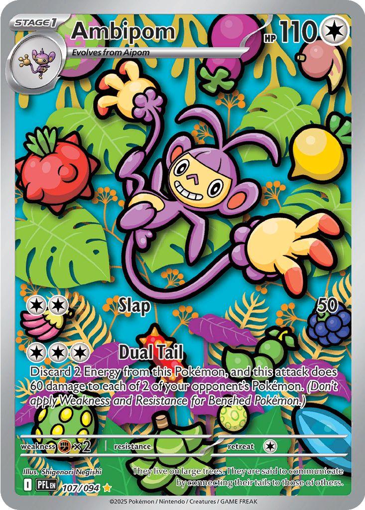 #107 Phantasmal Flames - Ambipom