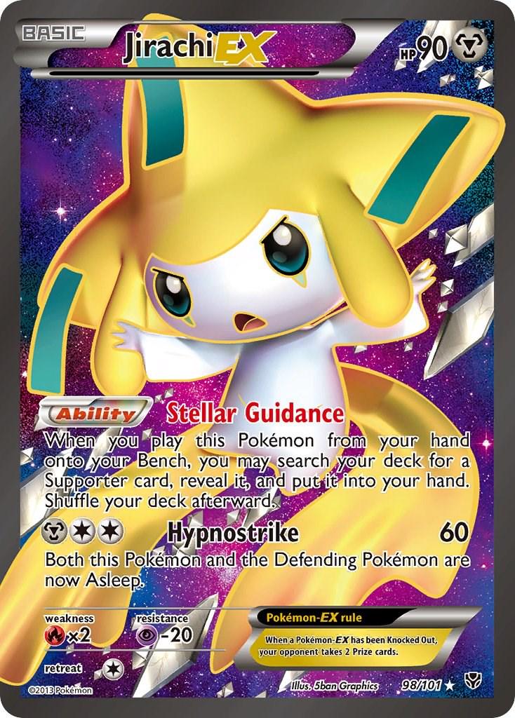 #98 Plasma Blast- Jirachi EX (MP)