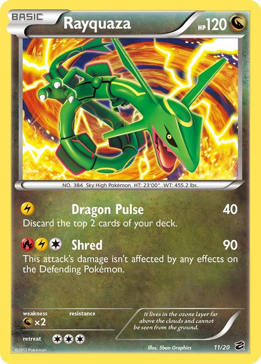 #11 Dragon Vault- Rayquaza (MP) (Holo)