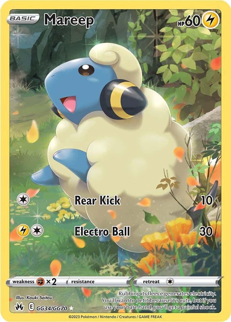 #GG34 Crown Zenith Galarian Gallery- Mareep