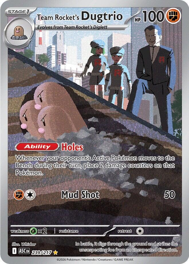 #239 Ascended Heroes - Team Rocket's Dugtrio