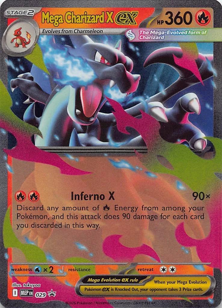 #29 Mega Evolution Promo - Mega Charizard X EX