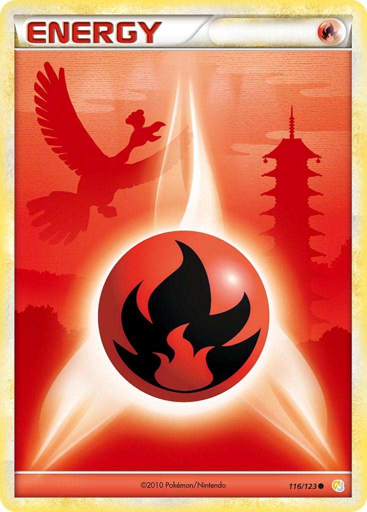 #116 Heart Gold Soul Silver - Fire Energy (HP)