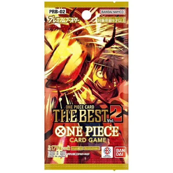 One Piece Japanese- PRB-02 The Best of Volume 2 Premium Japanese Booster