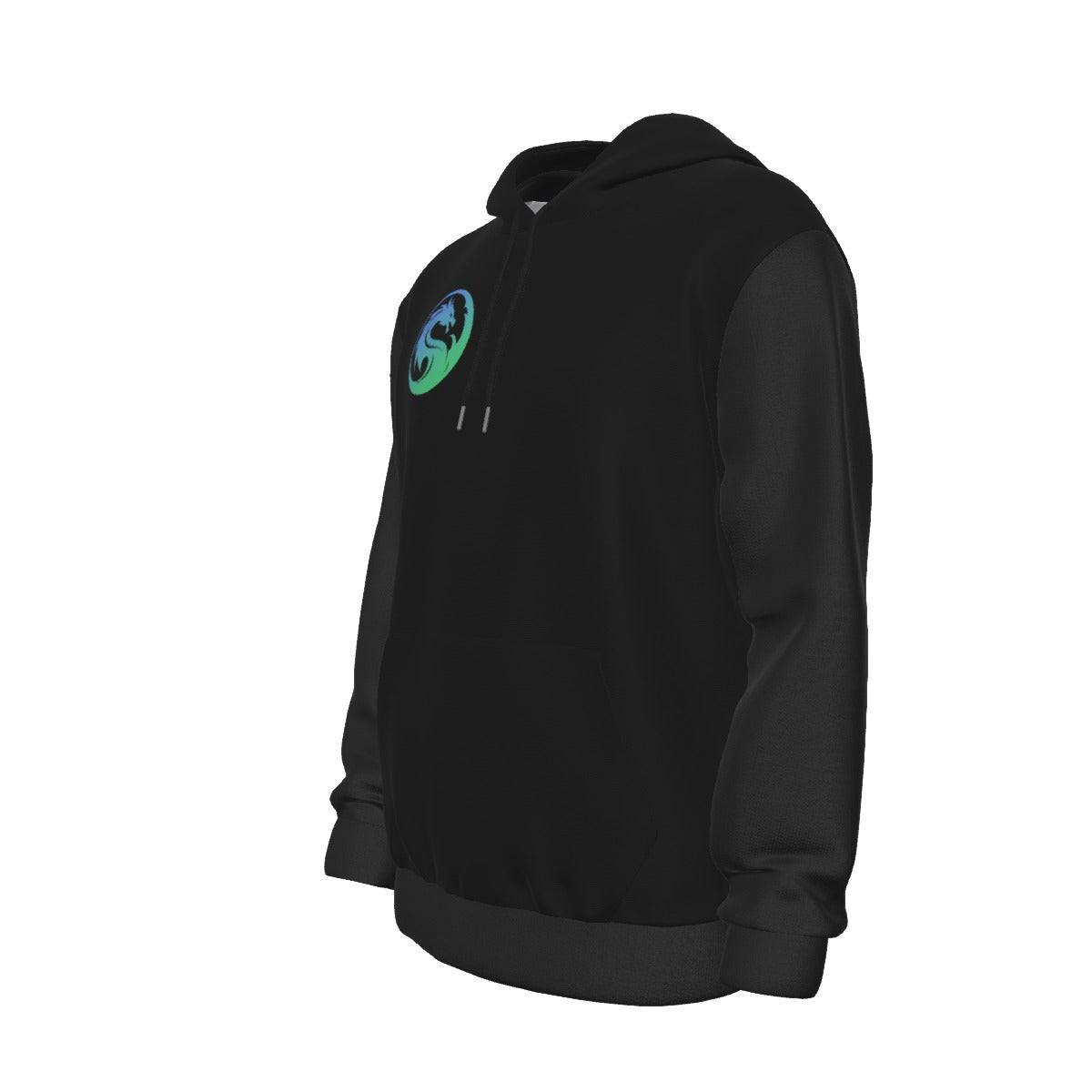 All-Over Print Men's Thicken Pullover Hoodie