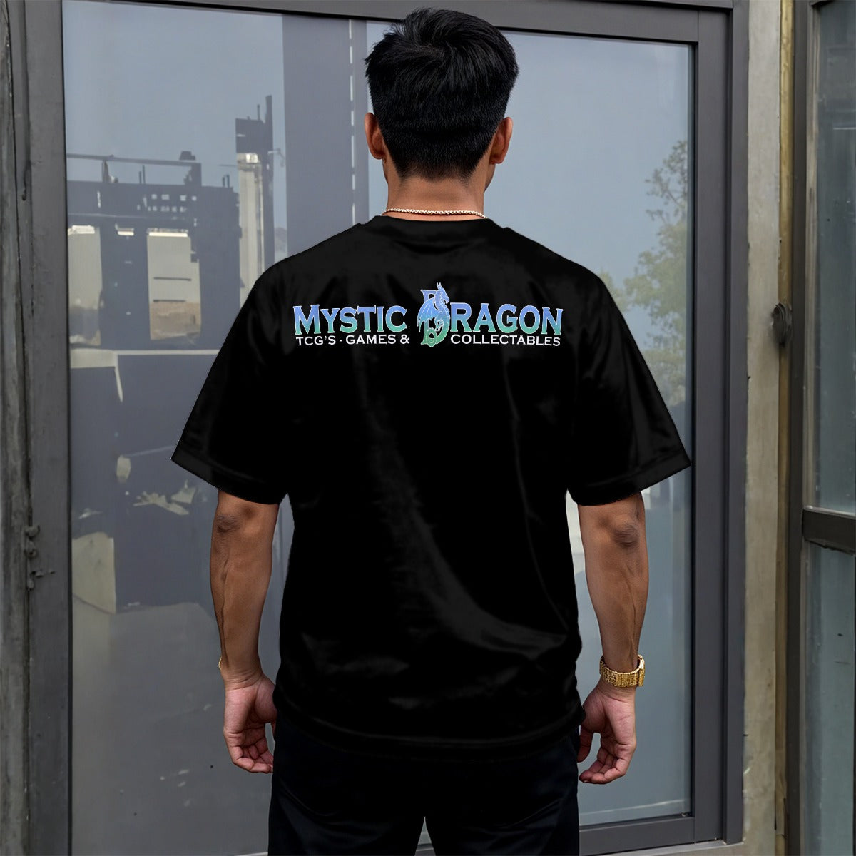 Mystic Dragon Drop-shoulder T-shirt