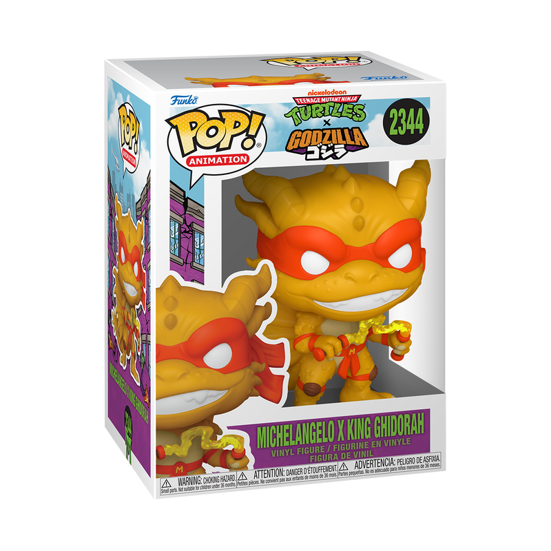 TMNT X Godzilla Assorted Funko Pops