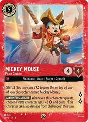 #18/P2- Azurite Seas- Mickey Mouse: Pirate Captain
