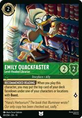 #80 Whisper's in the Well- Emily Quackfaster: Level- Headed Librarian (Foil)