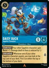#158 Whisper's in the Well- Daisy Duck: Sapphire Champion (Foil)
