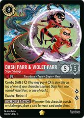 #133 Attack of the Vine- Dash Parr & Violet Parr: Super Siblings (Foil)
