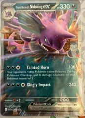 #217- Scarlet and Violet Promo- Team Rocket's Nidoking ex