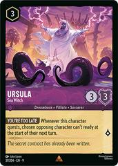 #37 Fabled- Ursula: Sea Witch (Foil)
