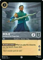 #180 Fabled- Benja: Guardian of the Dragon Gen (Foil)