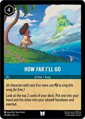 #161 Into the Inklands- How Far I'll Go (Foil)
