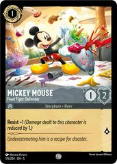 #176 Shimmering Skies- Mickey Mouse: Food Fight Defender (Foil)