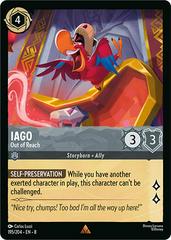#195 Reign of Jafar- Iago: Out of Reach (Foil)