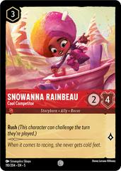 #110 Shimmering Skies- Snowanna Rainbeau: Cool Competitor (Foil)