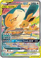 #SM169 Sun and Moon Promo- Eevee & Snorlax GX