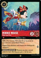 #16/P1- Lorcana Promo- Minnie Mouse: Wide-Eyed Diver