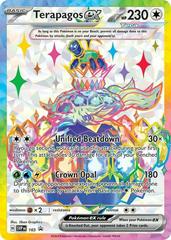 #165 Scarlet and Violet Promos- Terapagos ex