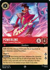 #110 Fabled- Powerline: World's Greates Rock Star (Foil)