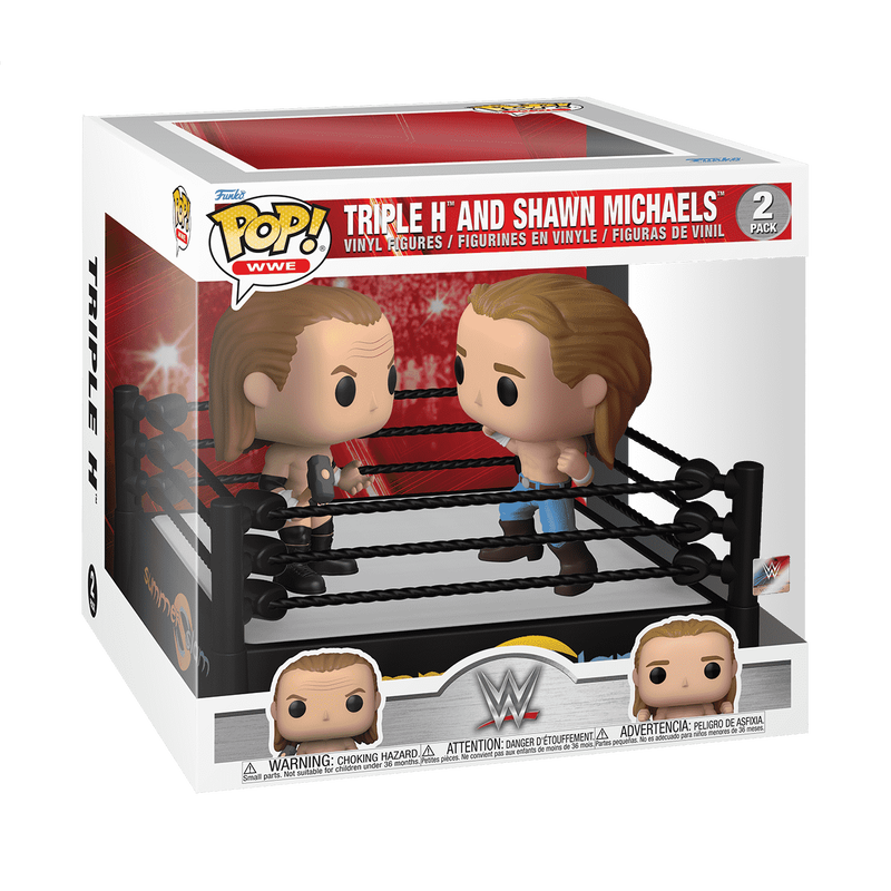 2 Pack Triple H and Shawn Michaels Funko Pop