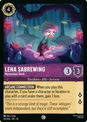 #42 Whisper's in the Well- Lena Sabrewing: Mysterious Duck (Foil)