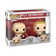 2 Pack Triple H and Ronda Rousey Funko Pop