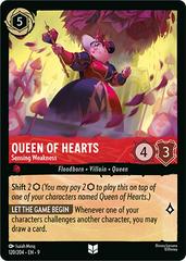 #120 Fabled- Queen of Hearts: Sensing Weakness (Foil)