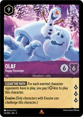 #50 Shimmering Skies- Olaf: Happy Passenger (Foil)