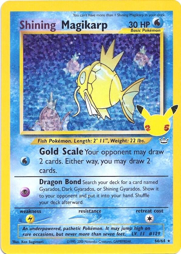 #66 Celebrations- Shining Magikarp (LP)