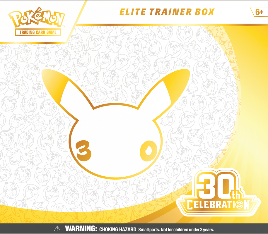 Pokemon 30th Celebration Elite Trainer Box *Releases September 16, 2026*