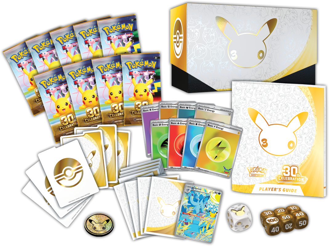 Pokemon 30th Celebration Elite Trainer Box *Releases September 16, 2026*