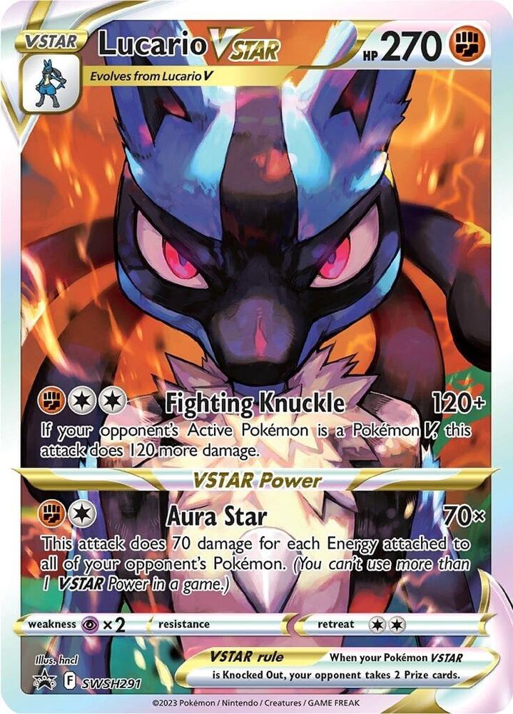#SWSH291 Lucario VStar - Promo (Sealed)