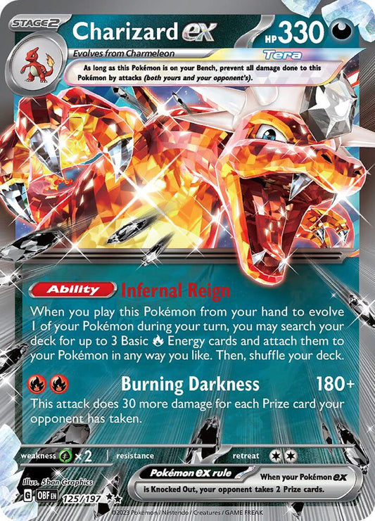 #125 Obsidian Flames - Charizard Ex