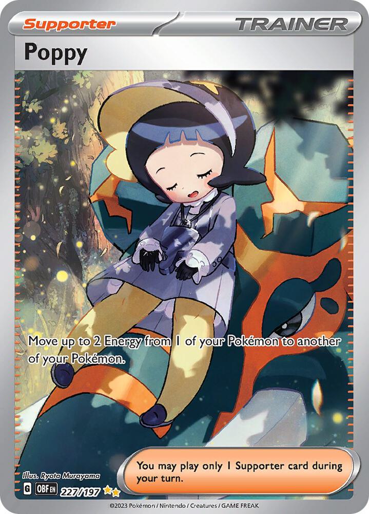 #227 Obsidian Flames - Poppy