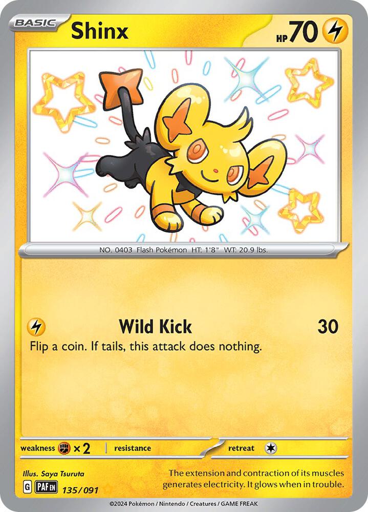 #135 Paldean Fates - Shinx