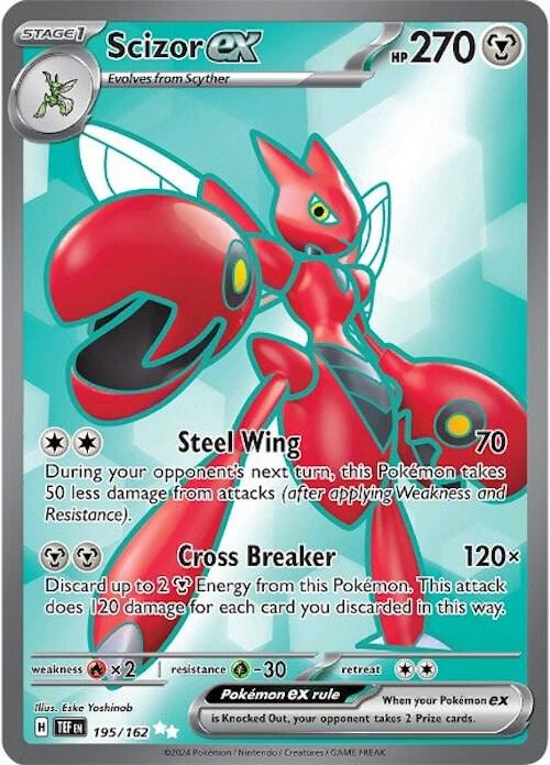 #195 Temporal Forces - Scizor ex