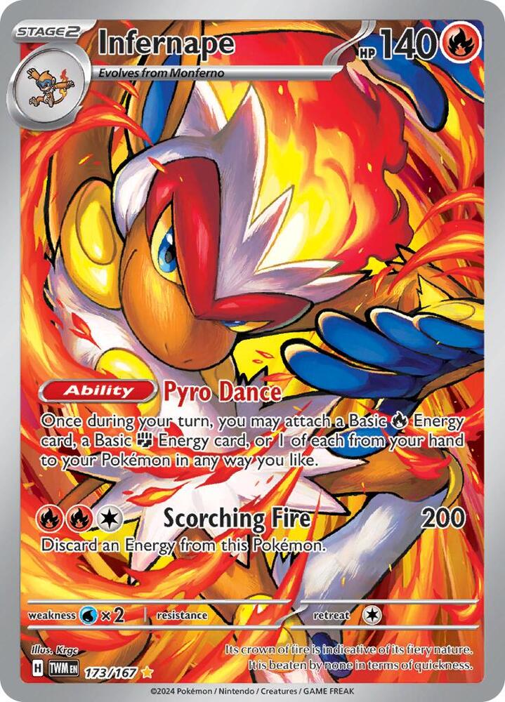 #173 Twilight Masquerade- Infernape