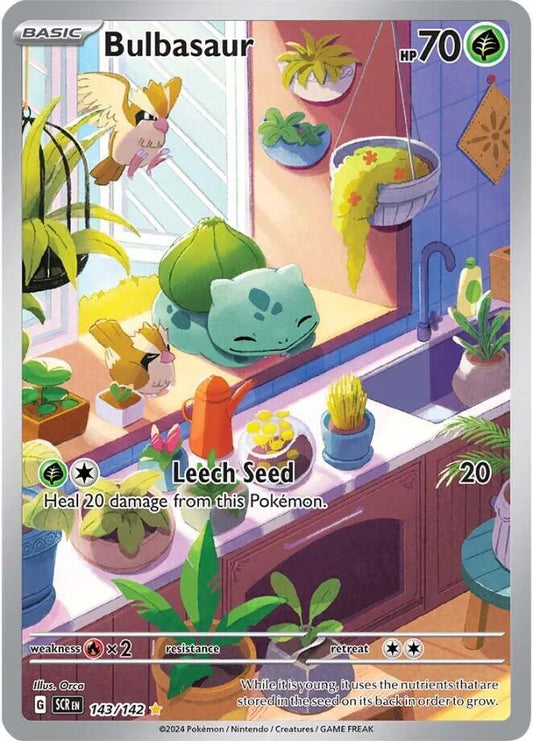 #143 Stellar Crown - Bulbasaur (LP)