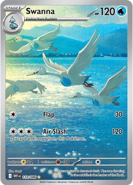 #110 White Flare - Swanna